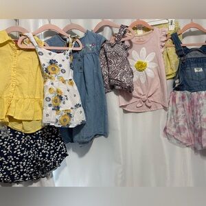 Girls Summer Spring Bundle 5-5T
